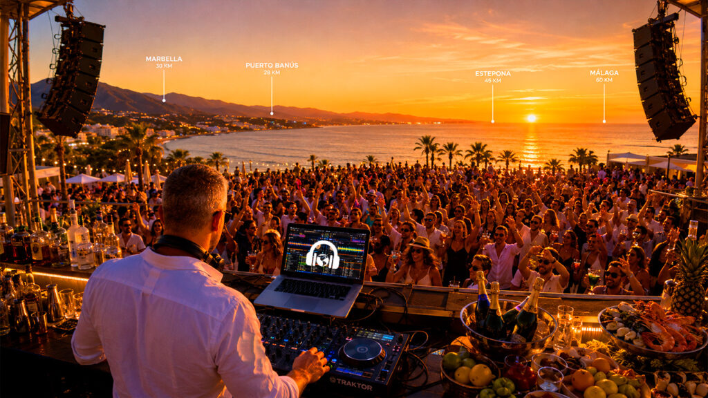 Planeta DJs - Cómo crear el sunset perfecto en un rooftop: música, atmósfera y experiencia inolvidable