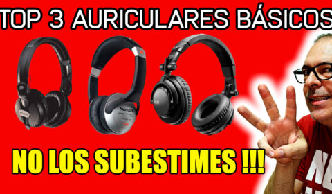 3 Auriculares para empezar o backup