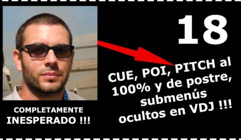 CUE, POI, Pitch -100 a +100%, submenús ocultos en VDJ, ideas para rutinas ✅ - Clases para DJs 18